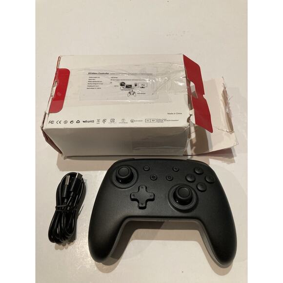 DOYOKY Switch Wireless Controller Gamepad Black with Charging Cable - Picture 1 of 13